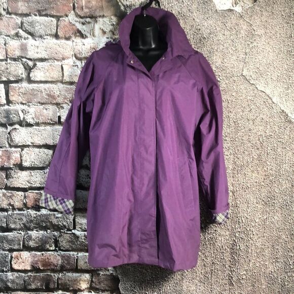Totes purple rain jacket size Small - Picture 1 of 12